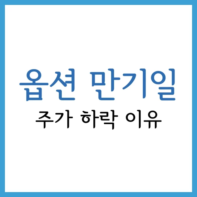 옵션 만기일