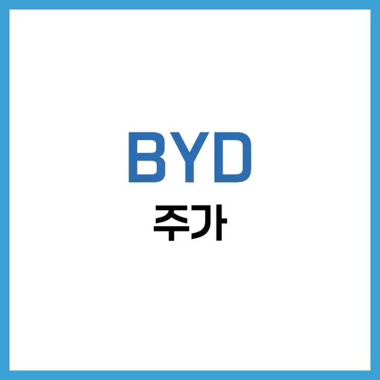 2025년 BYD 주가 분석: 전기차 선도 기업의 주식 투자 전략 총정리 2 BYD 주식